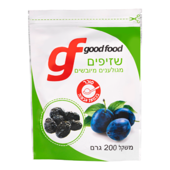 pitted Uzbek plums, individual package