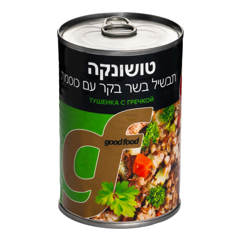 Tushonka with buckwheat